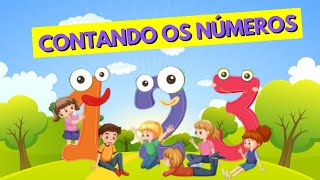 Contando de 1 a 10| Números infantil| Números de 1 a 10 ilustrado