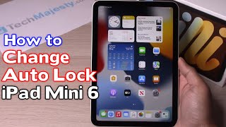 How to Change Auto Lock Time (Screen Timeout) on iPad Mini 6 (2021)