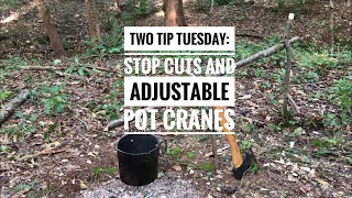 Two Tip Tuesday: STOP Cuts and Adjustable Pot Cranes