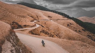 Motorbike riding through New Zealand epic landscapes, episode 16