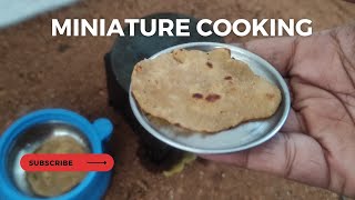 Miniature cooking | Chappathi | Tutor SD