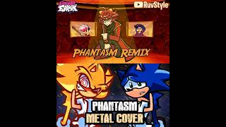 FNF - Golden Rage - Phantasm Mashup (RuvStyle Remix + Metal)