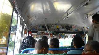 Local Bus in Nicaragua playing only American Music??