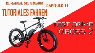 BICICLETA ELÉCTRICA FAT BIKE GROSS 2 - TEST DRIVE