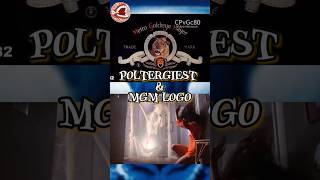 Poltergeist (1982) and the MGM Lion Logo #shorts #horror #poltergeist #mgm #horrormovies