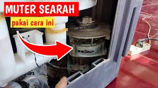 SOLUSI GAMPANG MENGATASI MESIN CUCI BERPUTAR SEARAH