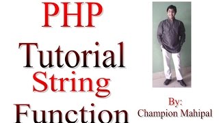 Learn PHP Tutorial 29 String Function and substring