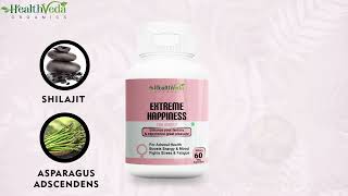 Strength & Stamina Booster for women | Health Veda Organics  Extreme Happiness Capsules