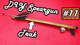 DIY Speargun - Teak Carbon Gun - Step by Step - 11