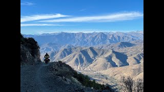 Ruta los Brujos de Sur a norte en moto (KLR 650). Completa. Chincolco-Camisas-Salamanca. 12 Ago 2023