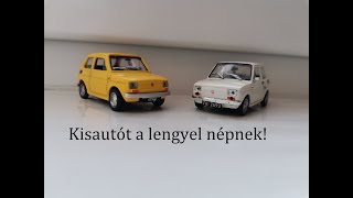 Összehasonlítás: Polski Fiat 126p "Kispolszki" - Daffi vs DeAgostini (HUN)