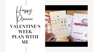 Classic Happy Planner- Valentine’s Week!