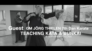 GM Jörg Thielen 7th Dan Karate teaches Kata and Bunkai