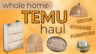 Whole Home Temu Haul! AMAZING Finds!!