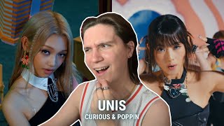 DANCER REACTS TO UNIS(유니스) '너만 몰라 (Curious)' M/V & 'POPPIN' Showcase Stage