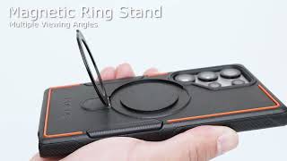 Poetic Neon Magnetic Ring Stand Wireless Charging Compatible