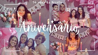 Vlog / Comemoração de 14 anos da Nicolly