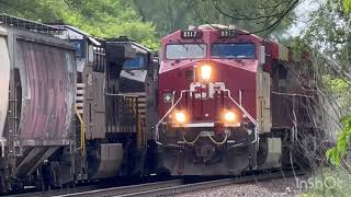 Railfanning Elkhart (ft: KCS 4006, KCSM 4534, and friendly crews!!)