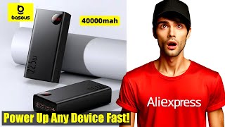 Best Baseus Power Bank 40000mAh 22.5W Fast Charge PD 20W Fast Charging Review