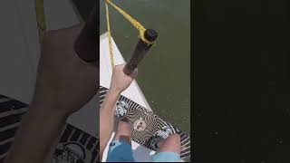 POV WAKEBOARD SWOOP #shorts #wake #wakeboarding #cablewakeboarding #cable #feature #trick