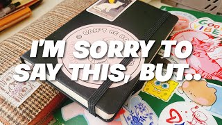 + a hobonichi weeks update and why I won't be using it anymore