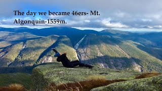 MOUNT ALGONQUIN- ADIRONDACKS 46ERS FINISH 4K #mountalgonquin #46ers #hikingadventures