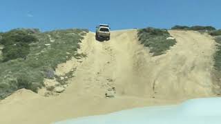 Off-roading at Cleghorn Trail in Southern California with Toyota Tacoma TRD Sport