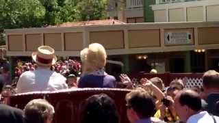 Dolly Parton on parade at Dollywood May 3, 2014