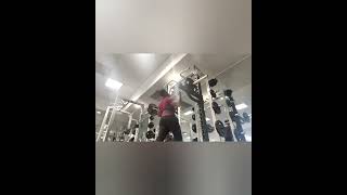 NICE AND CONTROLLED OVERHEAD PRESS #shorts #fitness #bodybuilding