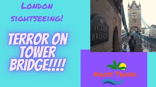 London Sightseeing - Terror On Tower Bridge #towerbridge #towerbridgeskywalk #londonsightseeing