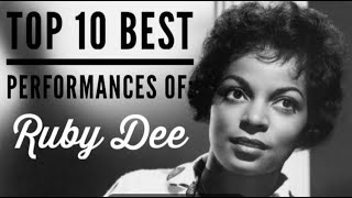 Ruby Dee - Top 10 Best Performances