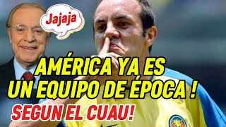 América un Equipo de EPOCA Según Cuauhtémoc Blanco