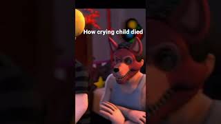 How crying child died