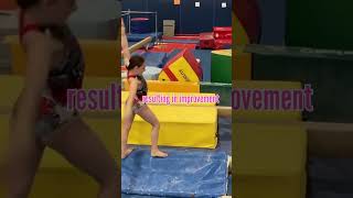 Want to Learn Good Habits? #gymnasticsskills #gymnast #gymnasticscoach