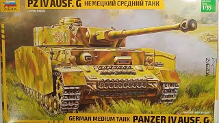 Немецкий средний танк Pz IV Ausf. G / 1.35 / zvezda