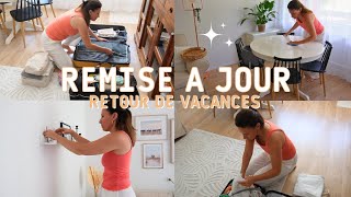 REMISE A JOUR✨ | motivation après le retour de vacances