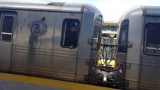 Rockaway Park Shuttle train at Beach 36th Street-Edgemere