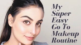 My SUPER EASY & QUICK Go-to Makeup Routine 2020 | JASLEENXBEAUTY |