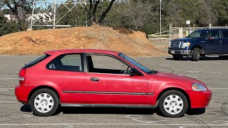 For Sale: 1999 Honda Civic DX Hatchback 5-speed (1-OWNER CAR!) all stock!