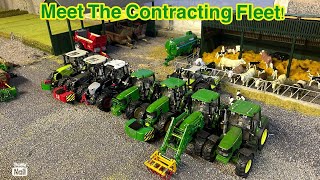 Meet the fleet! A small review on all the contractors tractors !