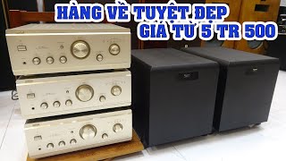 cả Rừng ampli và Sub vừa về từ 5 triệu 500k-DENON PMA 2000,KLIPSCH KW 450