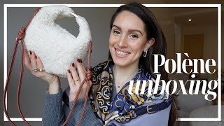 POLÈNE | Handbag unboxing , fall/winter fashion, affordable quiet luxury bags, luxury unboxing | Pia