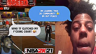 IShowSpeed Rage & Cries after Fan Glitch his COURT & says he Leaving the 2K Community *MUST WATCH😥*