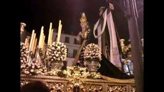 La Soledad en Tribuna - Semana Santa Ronda 2012