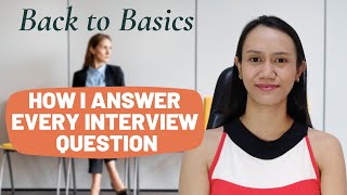 Video Lesson - How To Answer ANY Interview Question | Job Interview Tips | Job Application