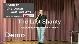 FREESTYLE / DEMO ABSOLUTE BEGINNER LINE DANCE - The Last Shanty