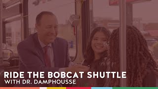 Ride The Bus With TXST President