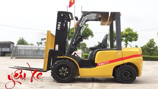 Xe nâng 3.5 tấn TEU - TCM | Nâng cao 3-6m Mới 100% Nhập khẩu LH: 0982.912.725