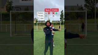 3 shots challenge ⚽️🔥 #football #sannox #soccer #footballchallenge #challenge #futbol #viral