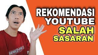 3. TERNYATA YOUTUBE BISA SALAH REKOMENDASI LHO? - YOUTUBER DAHSYAT